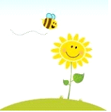 graphic of happy living